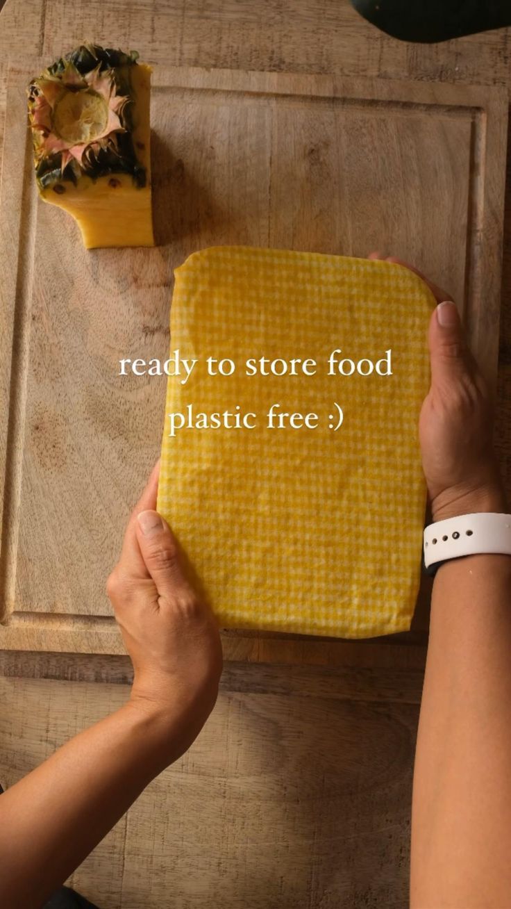 Reusable & Organic Beeswax Food Wraps