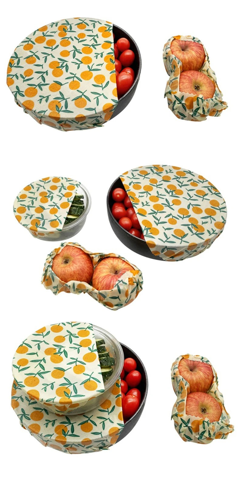 Reusable & Organic Beeswax Food Wraps