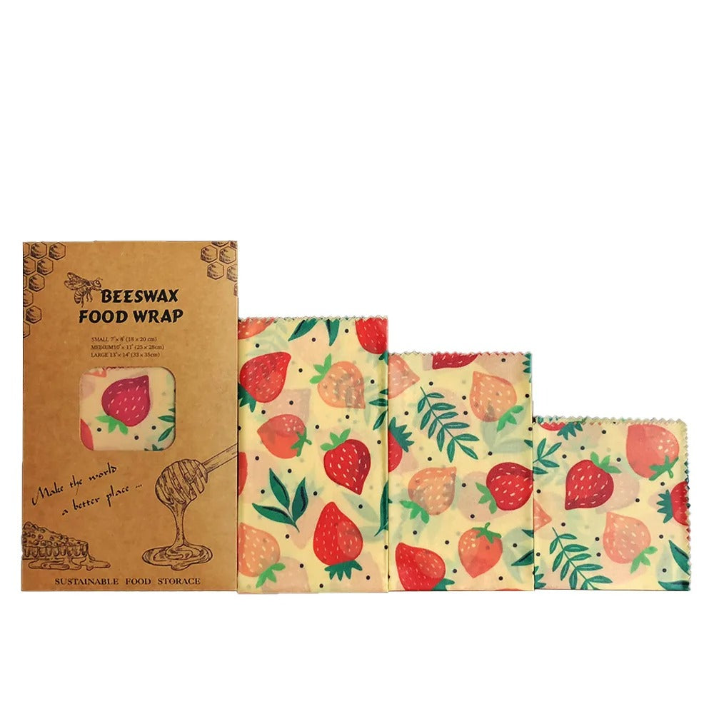 Reusable & Organic Beeswax Food Wraps