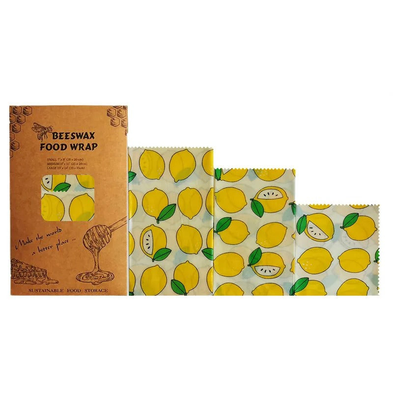 Reusable & Organic Beeswax Food Wraps