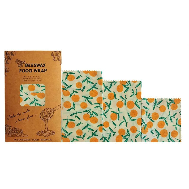 Reusable & Organic Beeswax Food Wraps