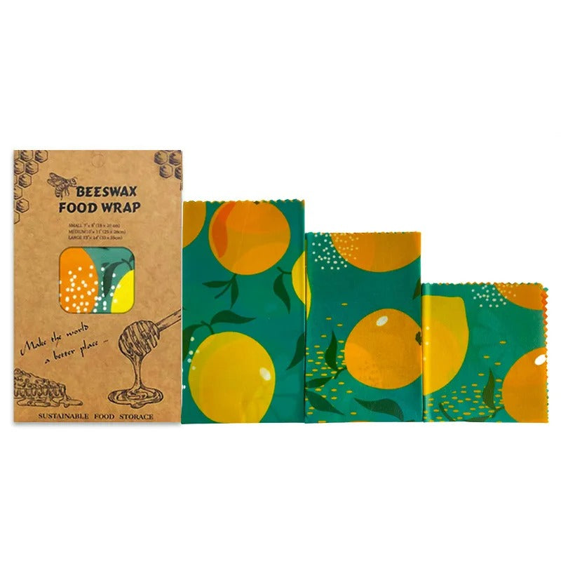 Reusable & Organic Beeswax Food Wraps